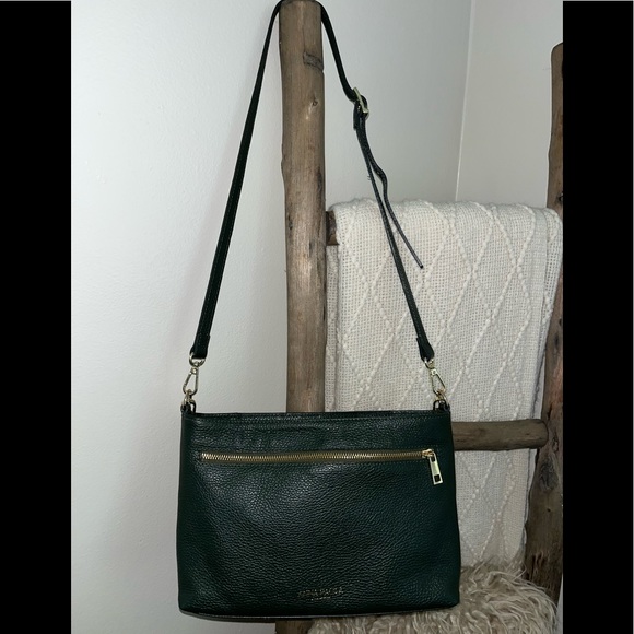 ANNA PAOLA Made In Italy Brit Shoulder Bag - Leather (For Women) - Picture 2 of 16